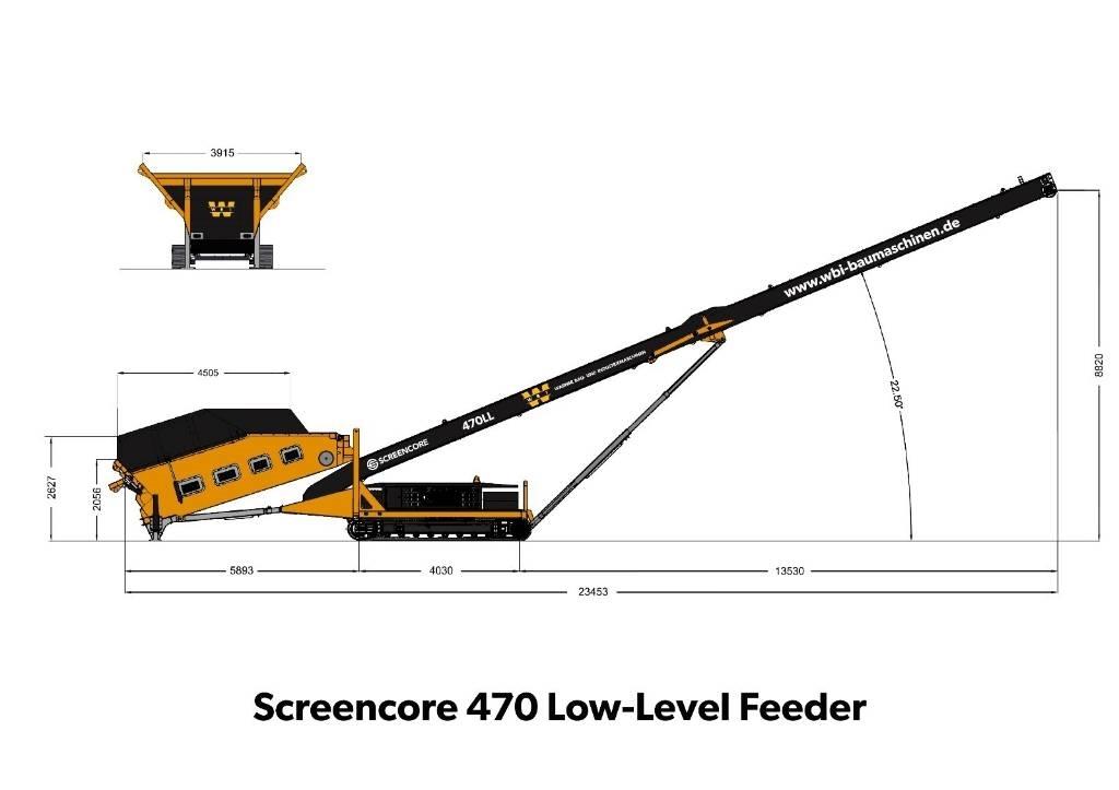Screencore 470 LL Transportne trake