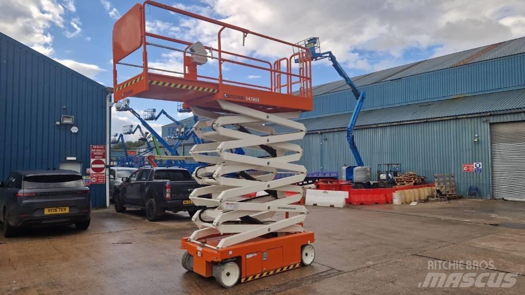 Snorkel S4740E Makazaste platforme
