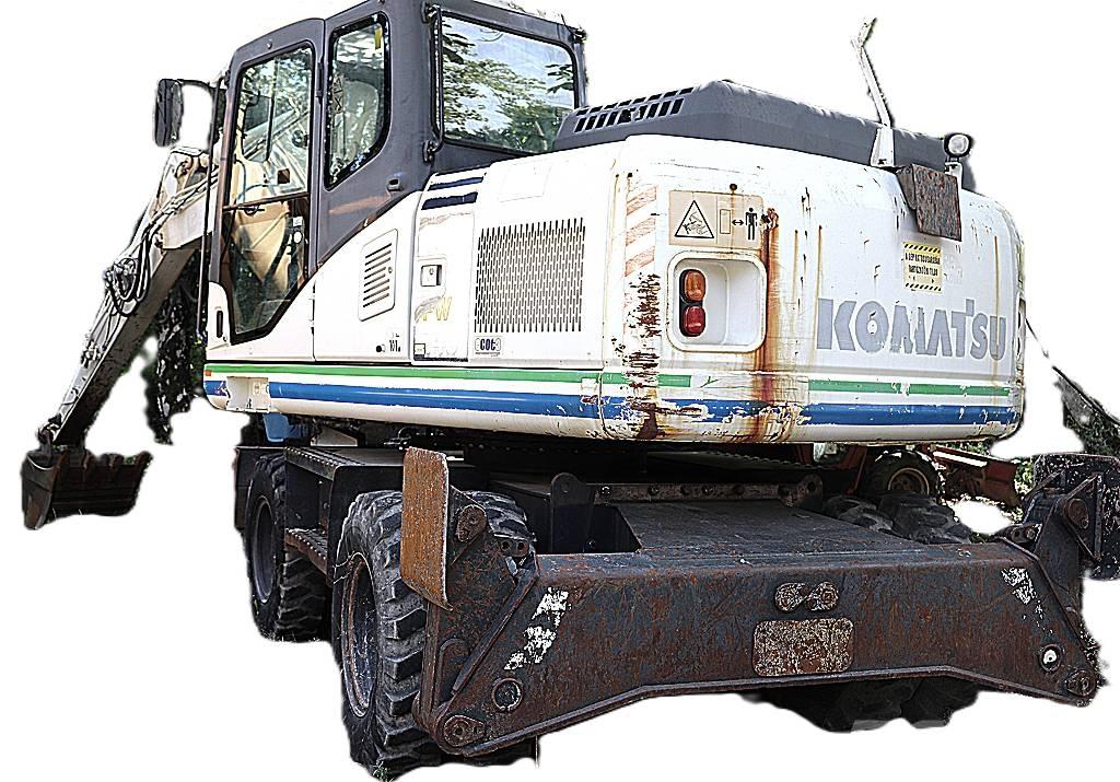 Komatsu PW 140-7 Rovokopači