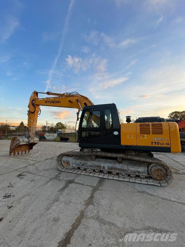 Hyundai R 210 LC 7A Bageri guseničari