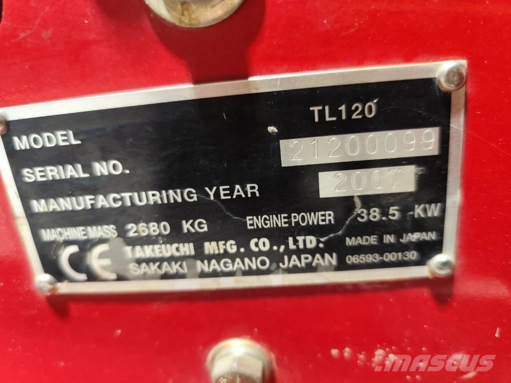 Takeuchi TL120 Skid steer mini utovarivači