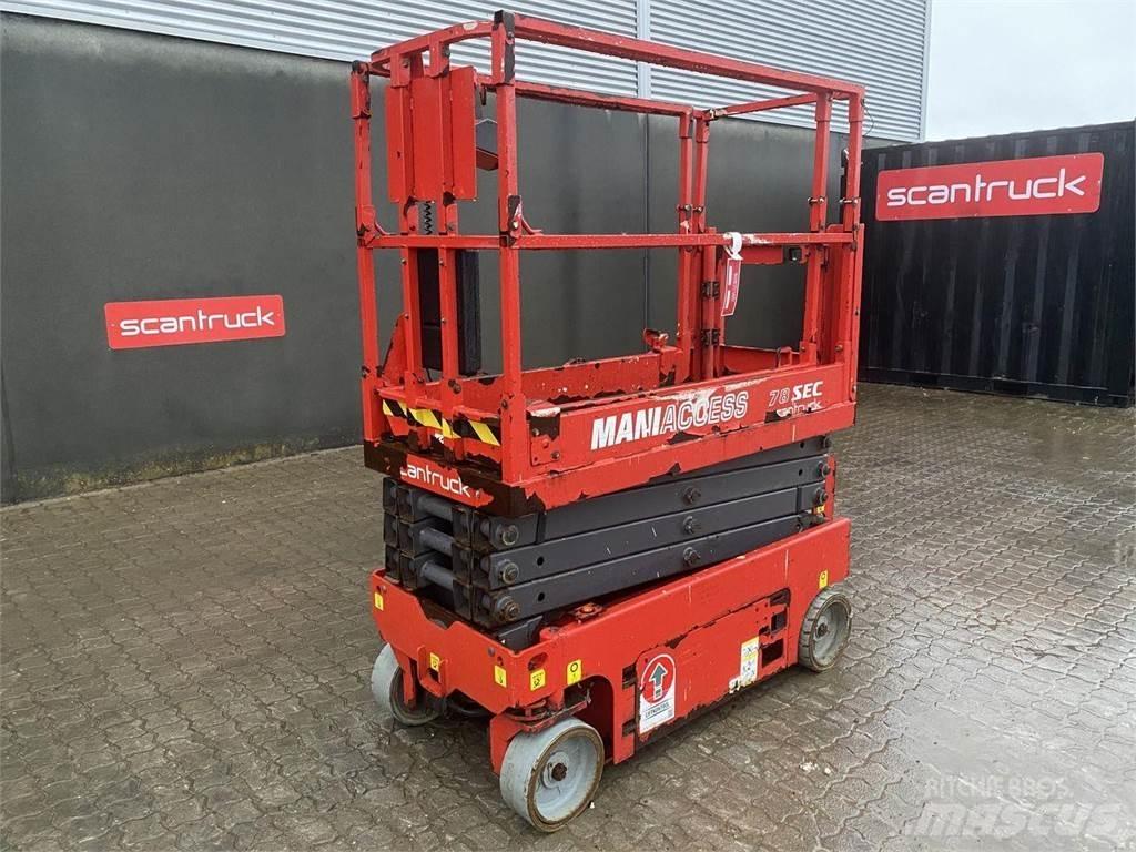 Manitou 78SEC Makazaste platforme