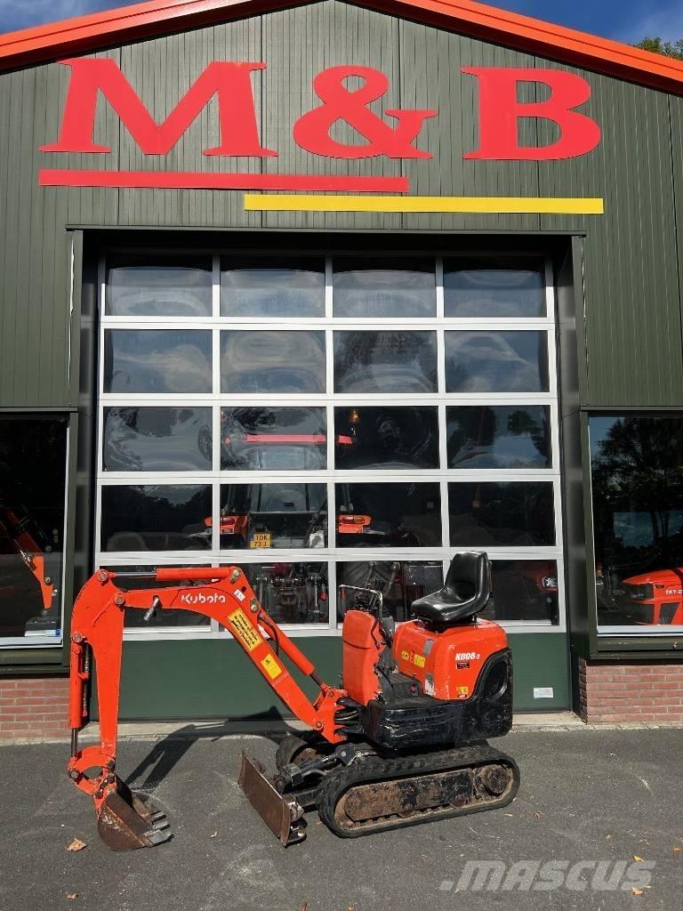 Kubota K 008-3 Mini bageri < 7t