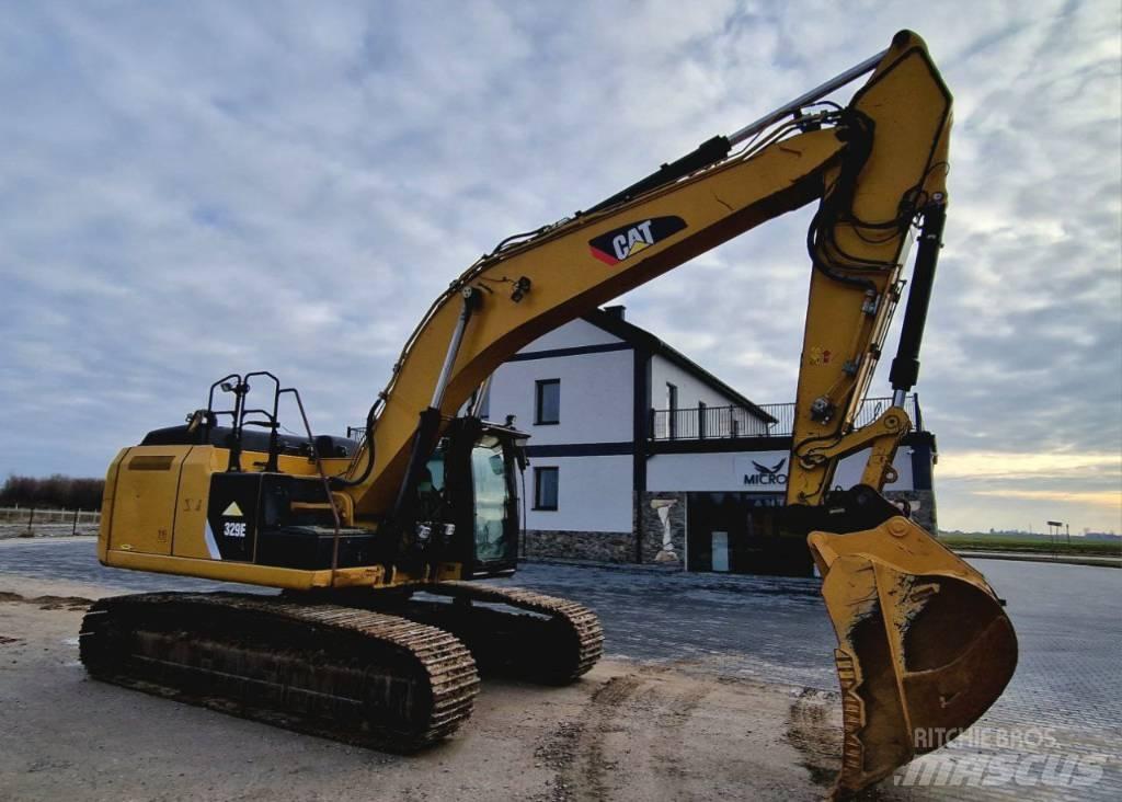 CAT 329 E Bageri guseničari