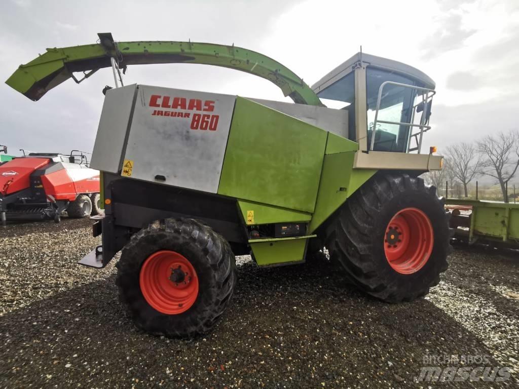 CLAAS Jaguar 860 Mašine za stočnu hranu sa sopstvenim pogonom
