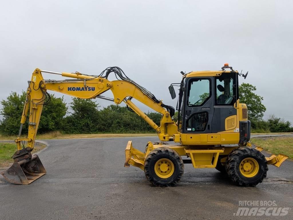 Komatsu PW 98 MR-8 Bageri točkaši