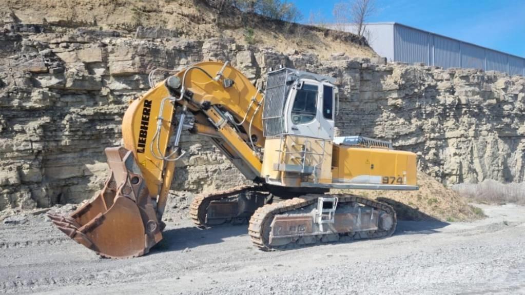 Liebherr R 974 C Bageri guseničari