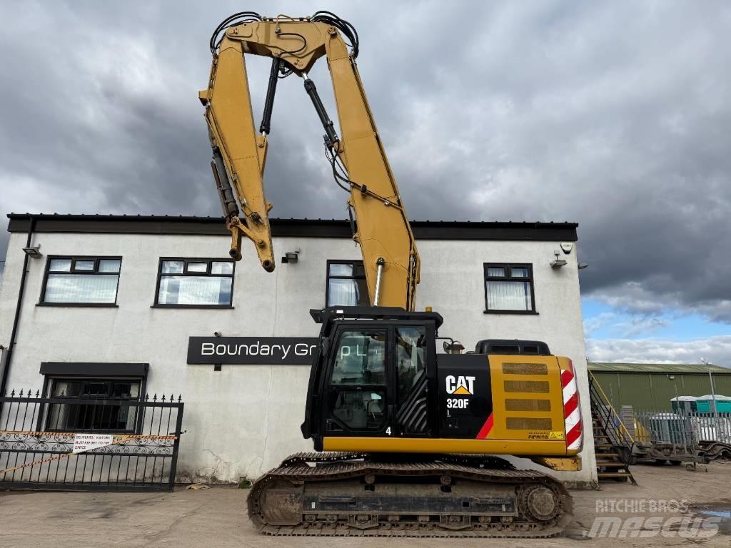 CAT 320 FL Polovni bageri sa dugom rukom