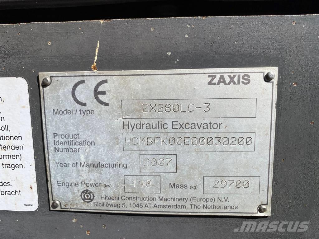 Hitachi ZX 280 LC-3 Bageri guseničari