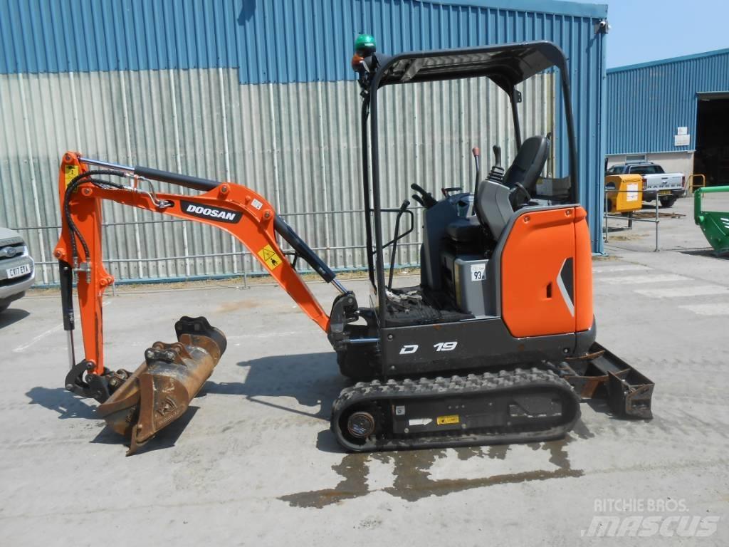 Doosan DX 19 Mini bageri < 7t