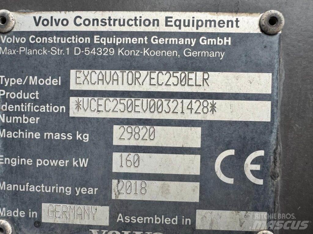 Volvo EC250ELR Bageri guseničari