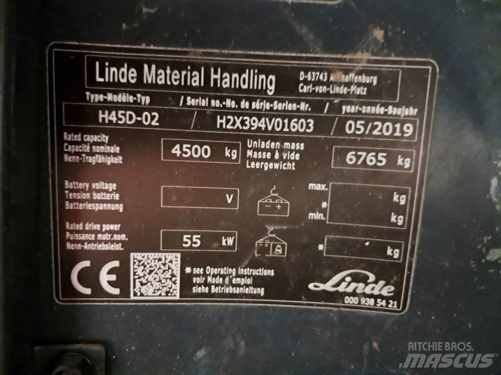 Linde H45D-02 Dizelski viljuškari