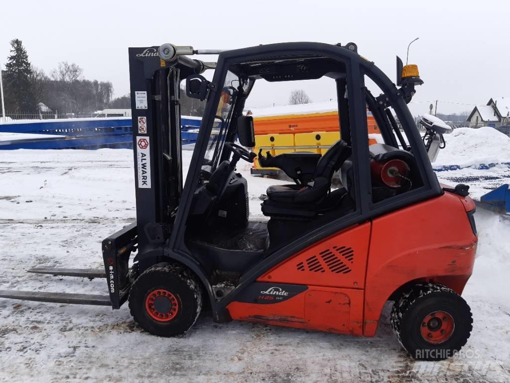 Linde H 25 T Plinski viljuškari