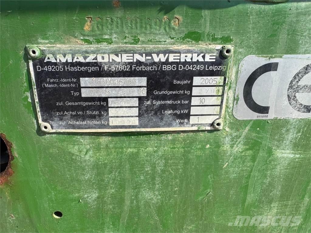 Amazone ZG-B 8200 Rasturači mineralnog đubriva