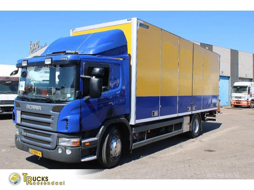 Scania P 230 + LIFT Sanduk kamioni