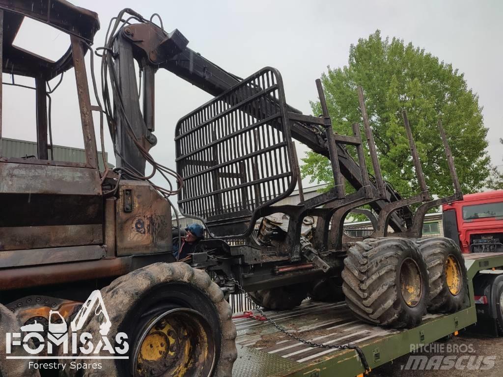 Timberjack 810B Šasija i vešenje