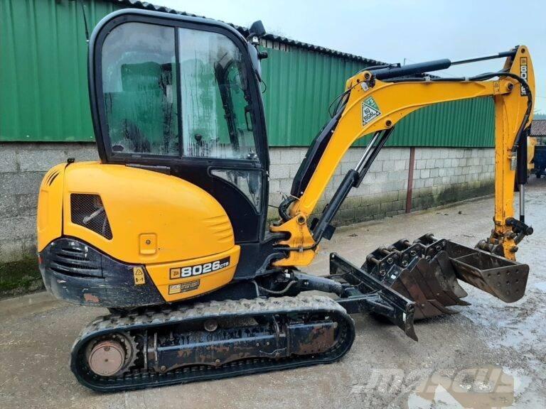 JCB 8026 Mini bageri < 7t
