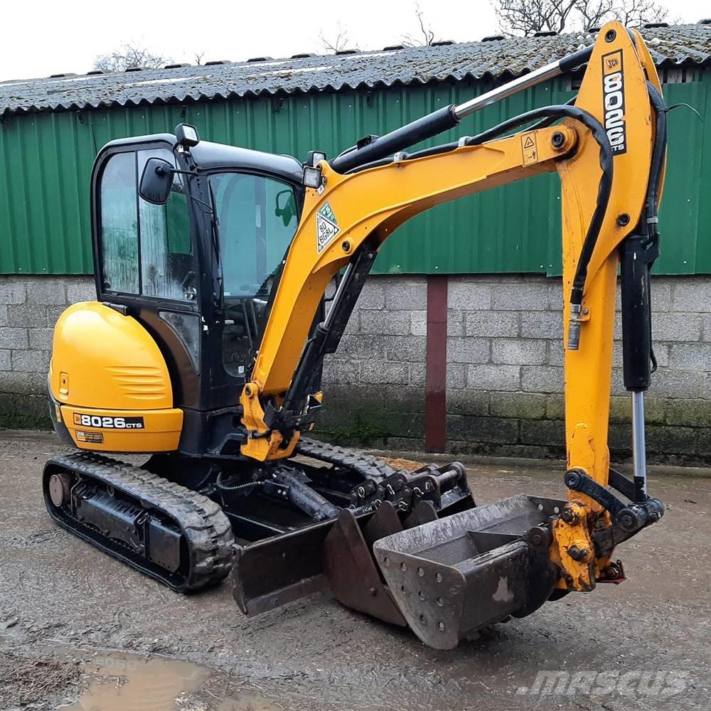 JCB 8026 Mini bageri < 7t