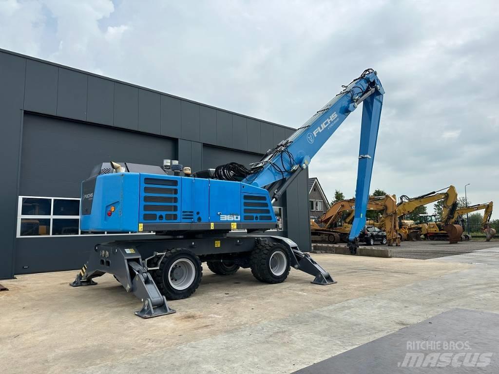 Fuchs MHL 360 F Bageri za prenos primarnih/sekundarnih sirovina
