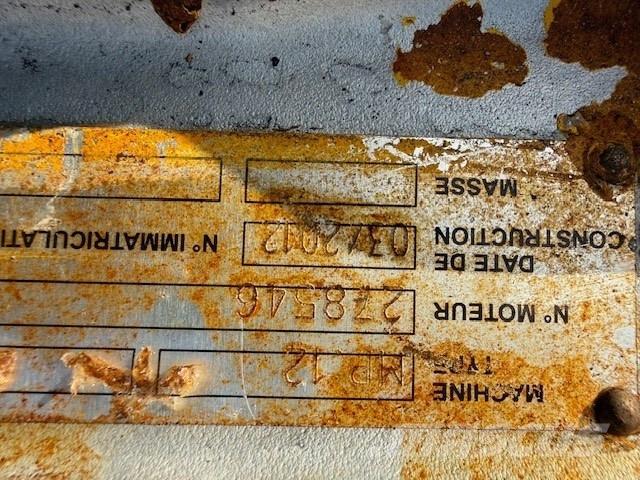 Geismar mp12 Održavanje železničkih pruga