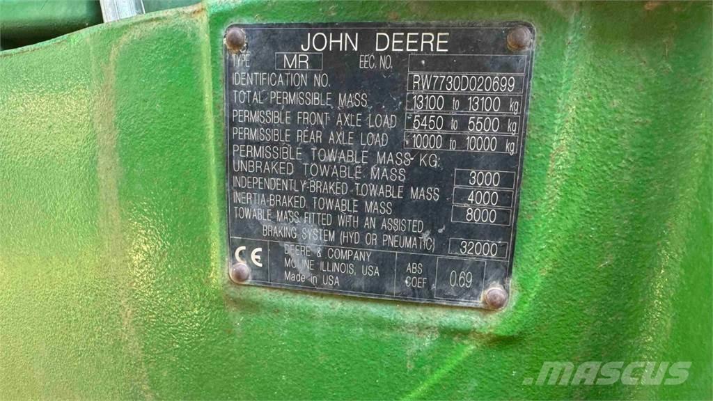 John Deere 7730 Traktori