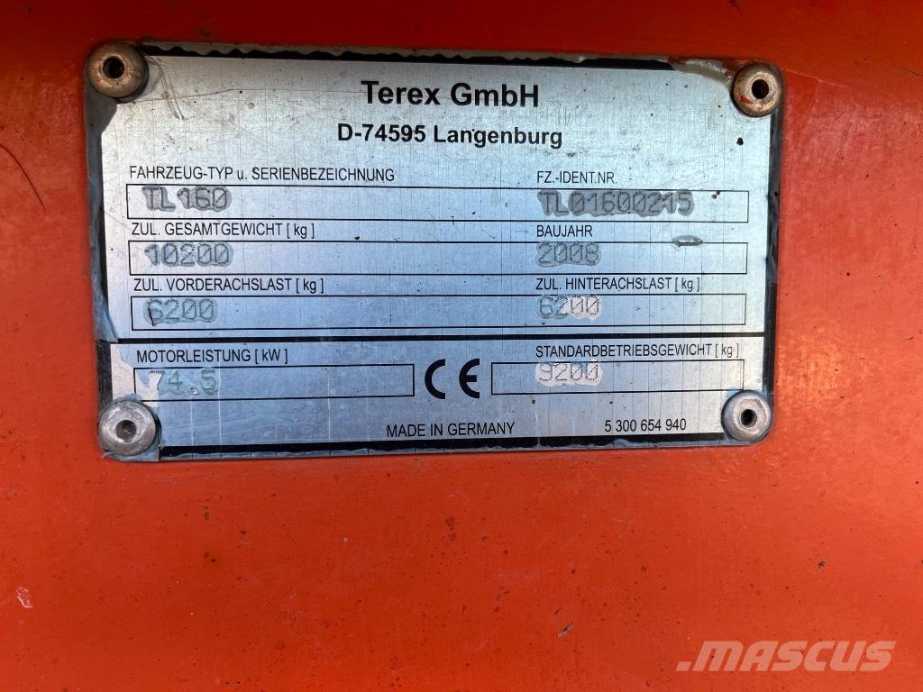 Terex TL 160 Utovarivači na točkove