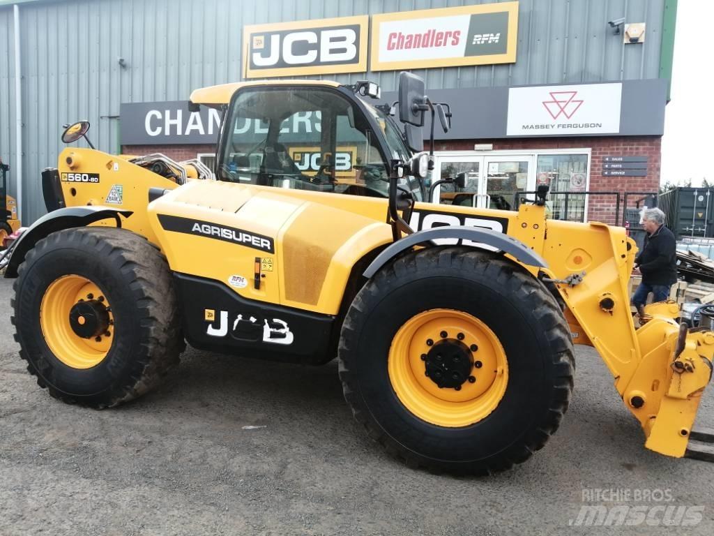 JCB 560-80 Teleskopski viljuškari