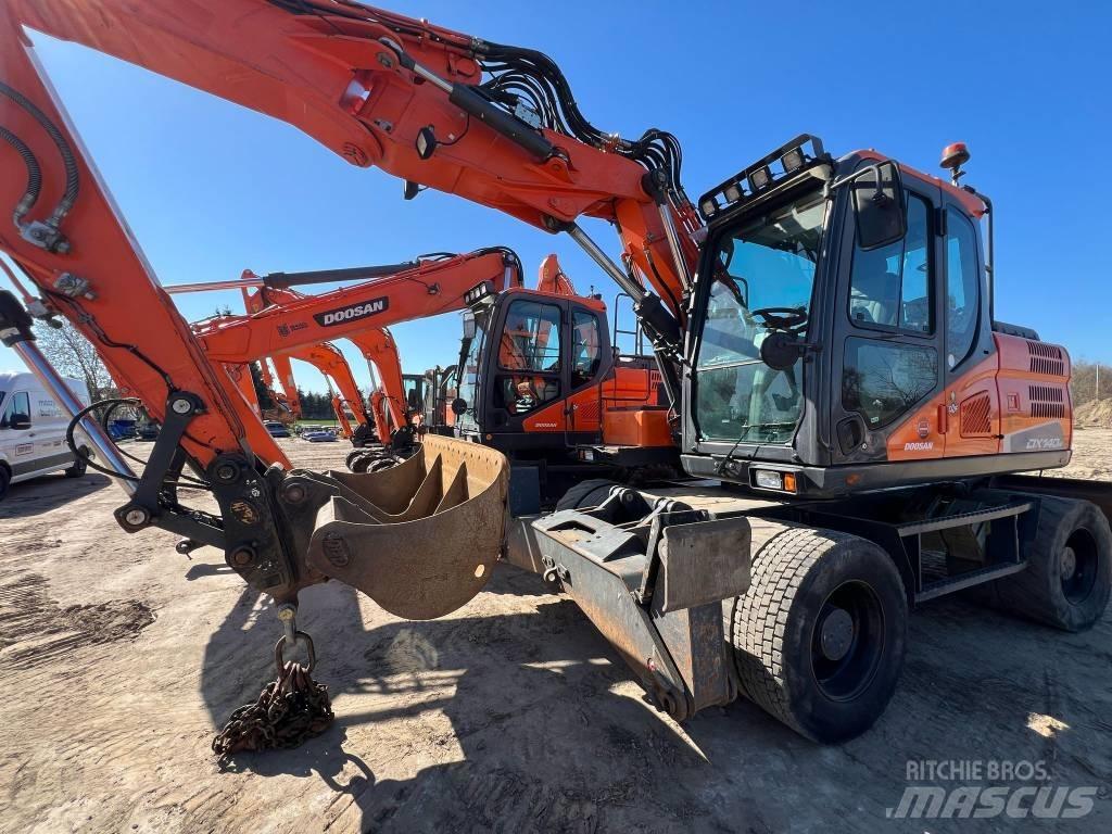 Doosan DX140W-5 Bageri točkaši
