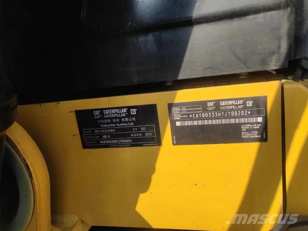 CAT 2021 CAT 333 Bageri guseničari