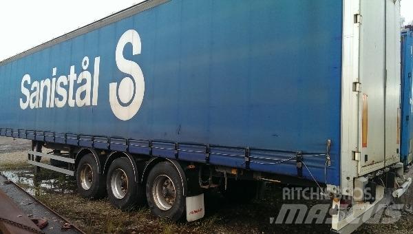 Fruehauf T36 Poluprikolice sa ciradom