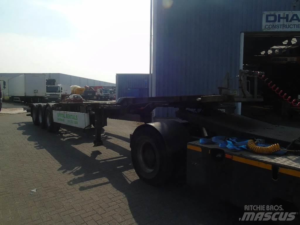 Pacton 3 AXLE Kontejnerske poluprikolice
