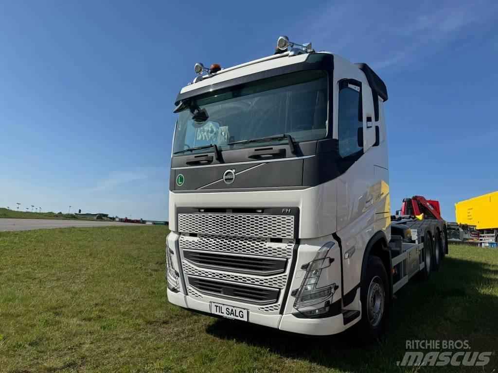 Volvo FH 540 Rol kiper kamioni sa kukom za podizanje tereta