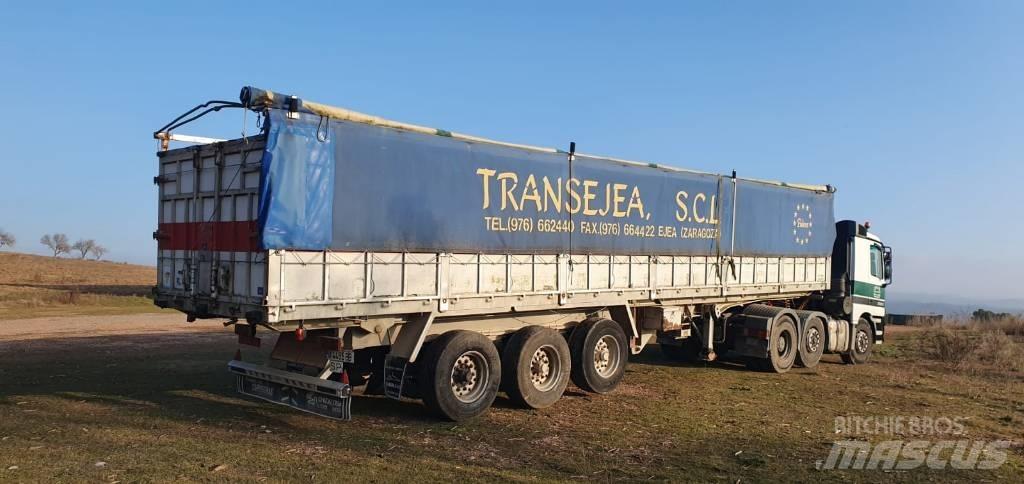 Lecitrailer D1317 Poluprikolice sa ciradom