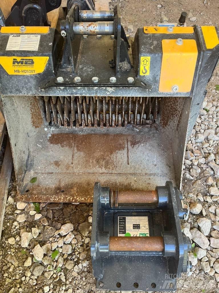 MB Crusher HD207S Kašike / Korpe
