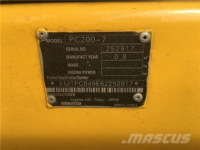 Komatsu PC 200-7 Bageri guseničari