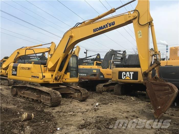 Komatsu PC 200-7 Bageri guseničari