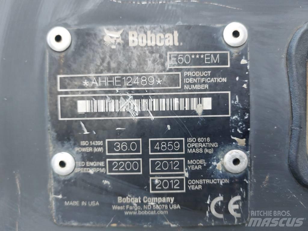 Bobcat E 50 EM Mini bageri < 7t