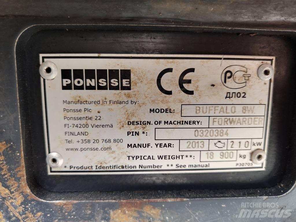 Ponsse Buffalo 8W Forvarderi