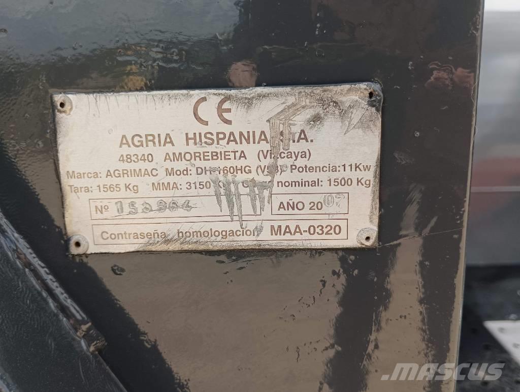 Agria DH 15 hg 4x4 Damperi za gradilište