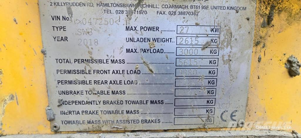 NC SW 3 Damperi za gradilište