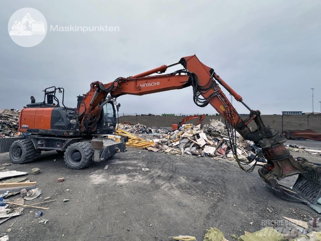Hitachi ZX 170 W-6 Bageri točkaši
