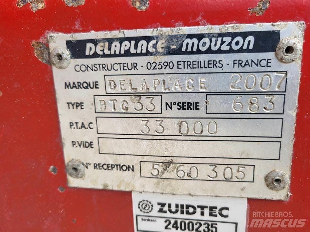 Delaplace 33 ton Kiper prikolice