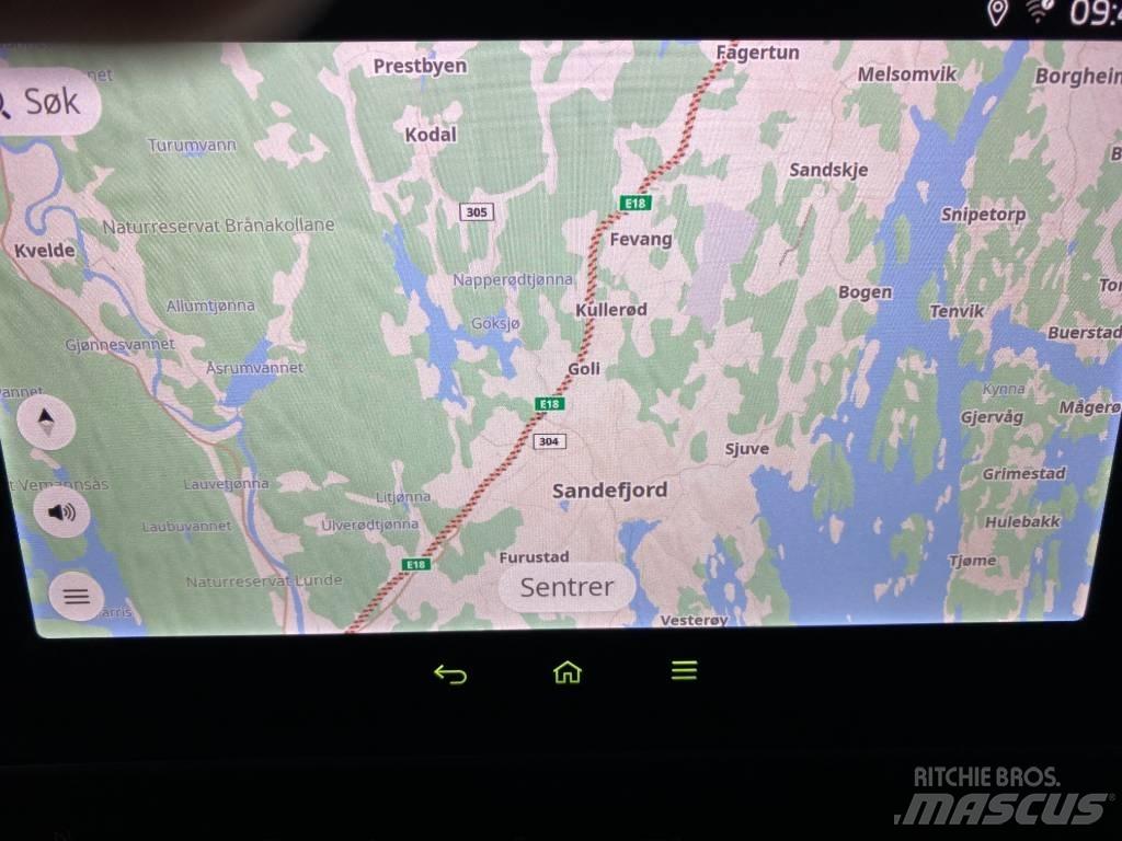 Volvo FH540 Tridem Rol kiper kamioni sa kukom za podizanje tereta
