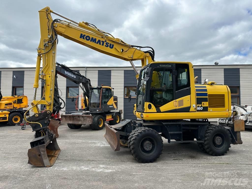 Komatsu PW160-11 Bageri točkaši