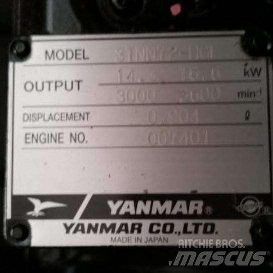 Yanmar 3TNM72 Ostale komponente za građevinarstvo