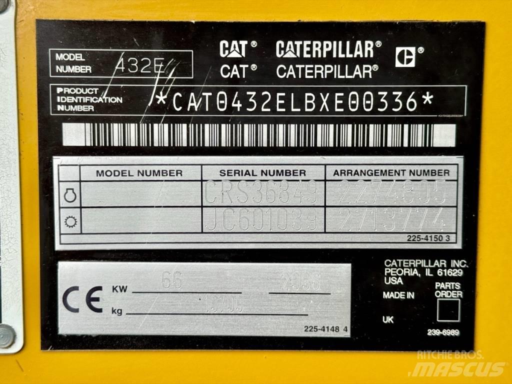 CAT 432 E Rovokopači