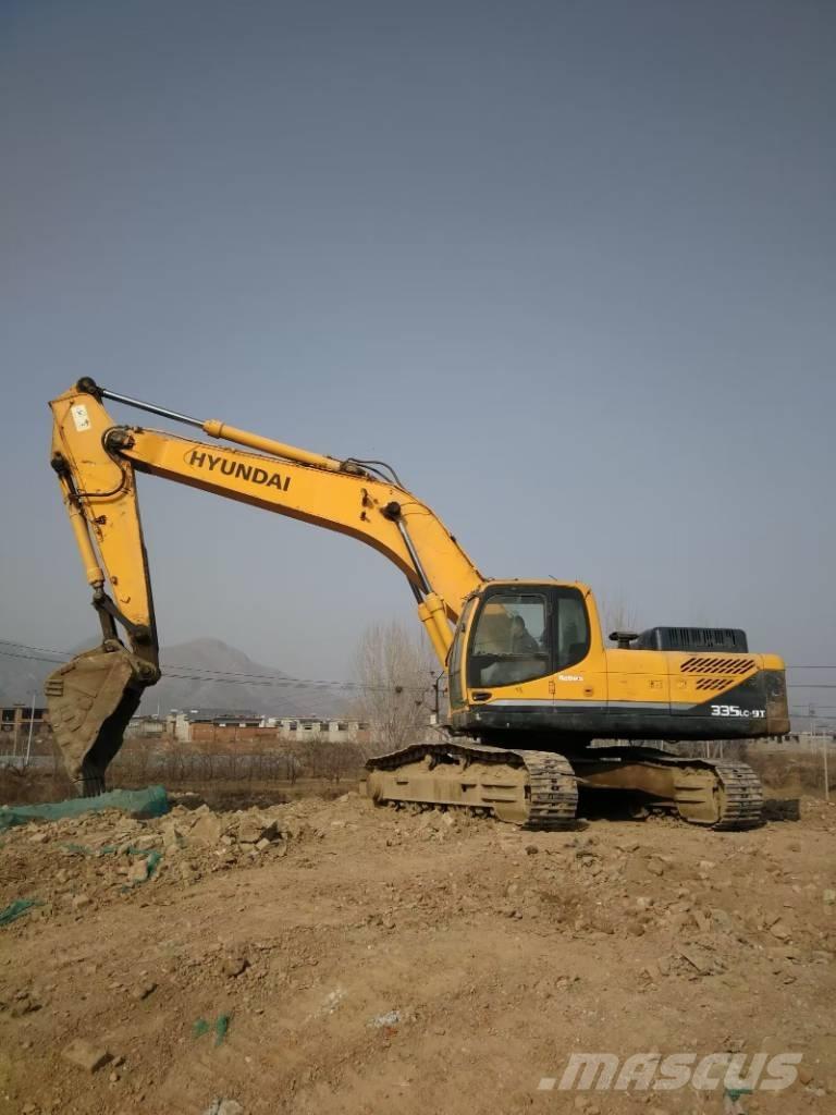Hyundai 335lc-9s Bageri guseničari