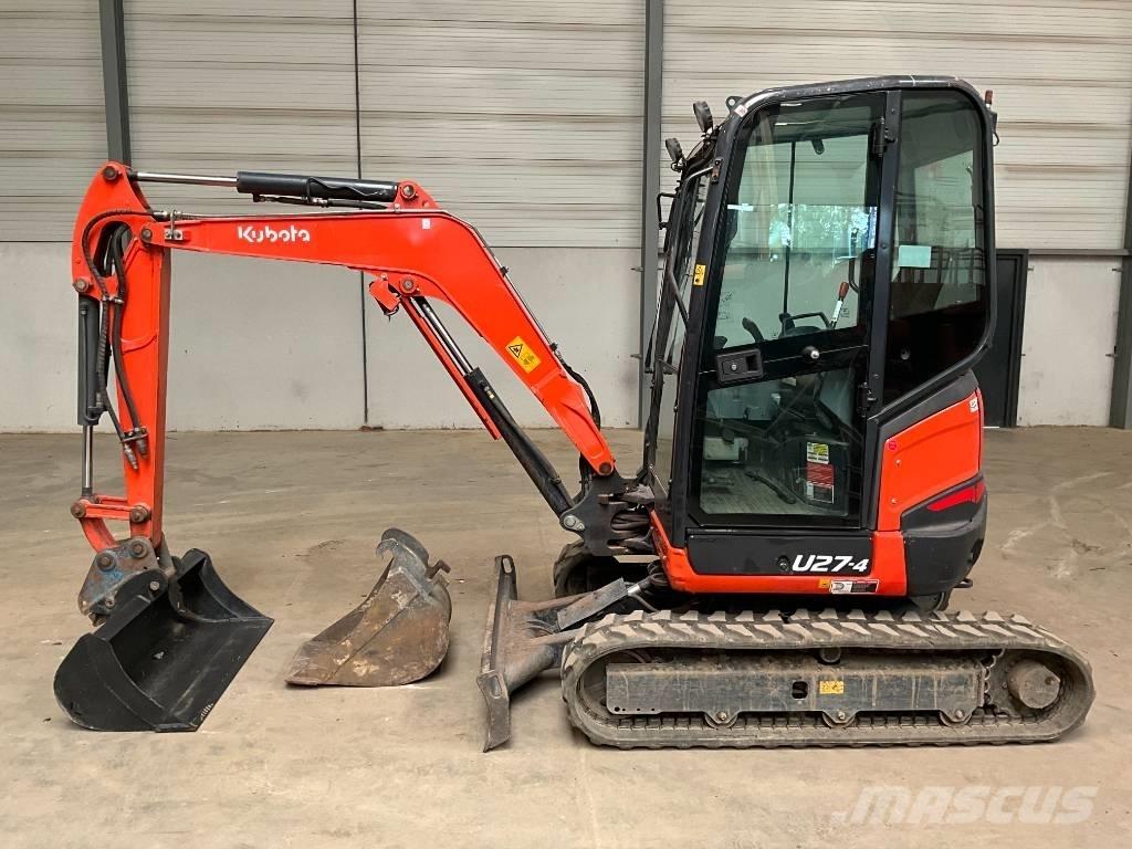 Kubota U 27-4 HI Mini bageri < 7t