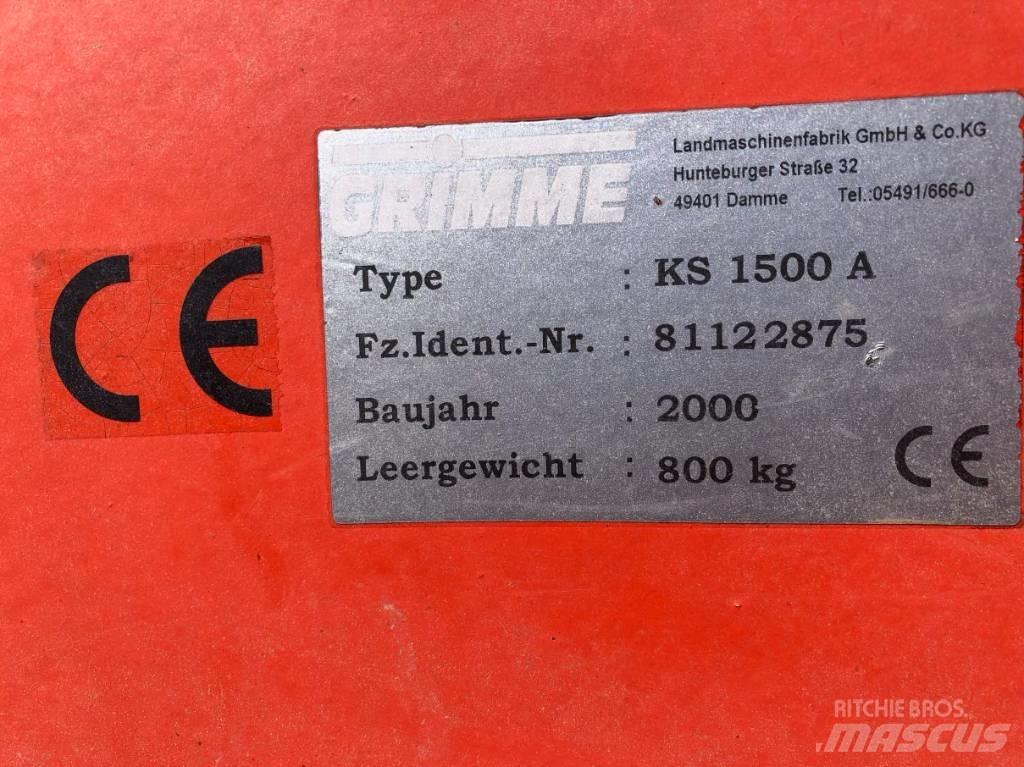 Grimme KS 1500 A Odstranjivači stabljika krompira