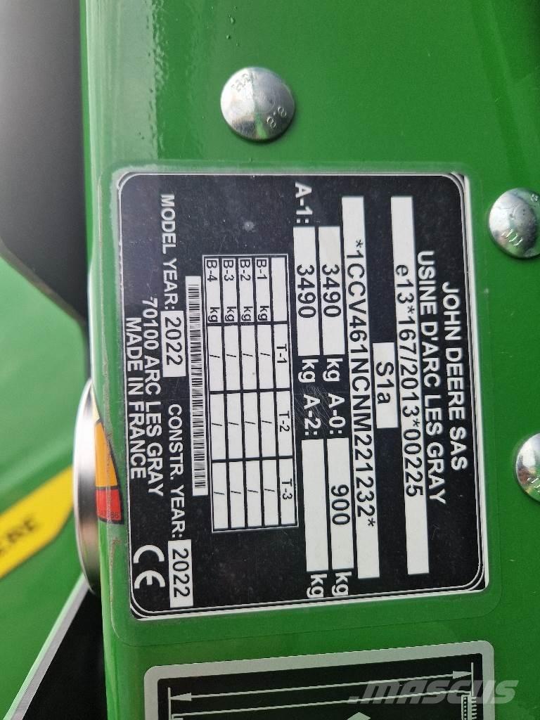 John Deere V461M Prese/balirke za rolo bale